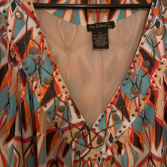 Multicolor blouse - Picture 2 of 2